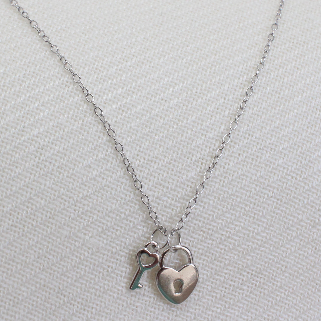 Love Necklace, Silver